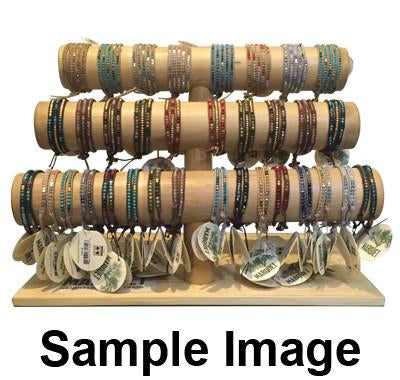 Wrap Bracelets and Singlets Pre-Pack / 40 pcs with Free Display